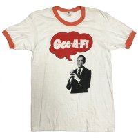 1971's "HENRY FONDA"　OLD TIME ACTOR　しみこみPRINTED　RINGER Tee SHIRTS　MINT CONDITION