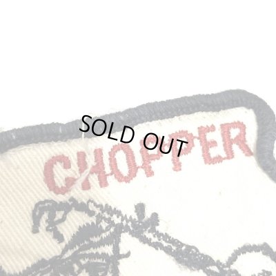 画像3: 70's "CHOPPER" PATCH 