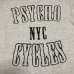 画像15: 80's 「PSYCHO CYCLES NYC」　PRINTED Tee SHIRTS