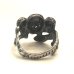 画像4: around 50's   ”9 SKULLS & 2 SNAKES”   motif 　SILVER RING