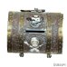 画像2: 50's "E.J.KAHN CO."　METAL　PIGGY BANK　WITH　SKULL & CROSSBONES　AND　PIRATES　WITH　OLD　PINS　very collectable !! (2)