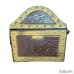 画像8: 50's "E.J.KAHN CO."　METAL　PIGGY BANK　WITH　SKULL & CROSSBONES　AND　PIRATES　WITH　OLD　PINS　very collectable !!