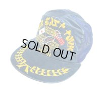 around 70's U.S.ARMY　「FAR EAST TOUR」　JAPAN SOUVENIR CAP　"VELVETEEN × MESH"