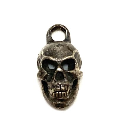 画像1: 〜60's　SKULL　SILVER PENDANT TOP