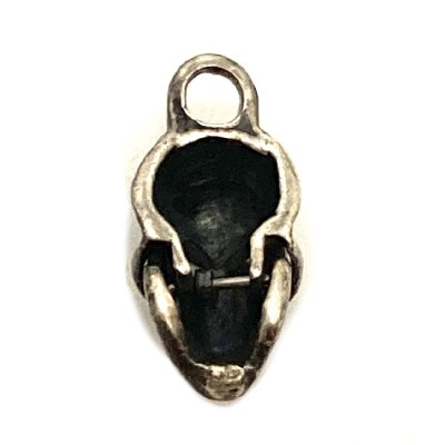 画像2: 〜60's　SKULL　SILVER PENDANT TOP