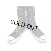 1987's CONVERSE KNEE Hi.　ALL STAR　DENIM　SIZE:9 1/2