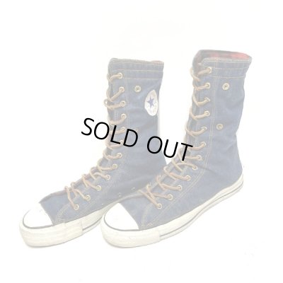 画像2: 1987's CONVERSE KNEE Hi.　ALL STAR　DENIM　SIZE:9 1/2
