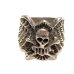 画像6: around 60's ”SKULL & WINGS”　SILVER RING