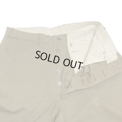 画像5: 30's DEAD STOCK　"U.S.ARMY"　CHINO PANTS　WITH METAL BUTTON　Jodhpurs style