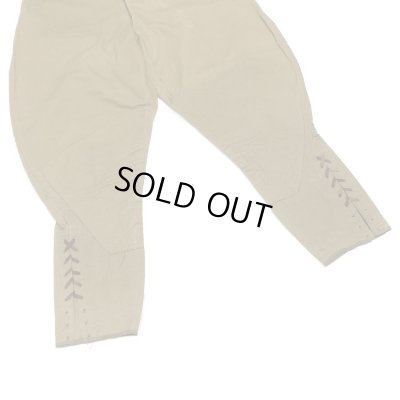画像13: 30's DEAD STOCK　"U.S.ARMY"　CHINO PANTS　WITH METAL BUTTON　Jodhpurs style