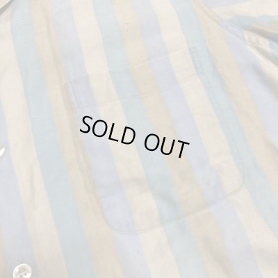 画像6: 60's "BOLD STRIPE"  PATTERN　　LONG SLEEVE SHIRTS