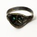 画像7: ”BULLDOG” MOTIF BRASS RING WITH GREEN EYES　13号　(5)