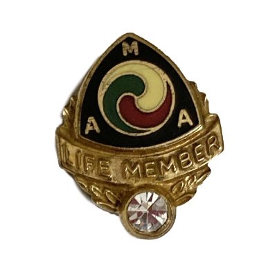 画像1: AMA LIFE MEMBER PINS