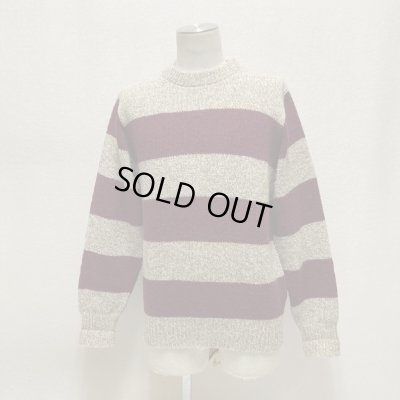 画像13: around 80's "L.L.BEAN" WIDE BORDER KNIT