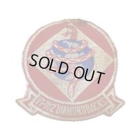 50's〜 U.S.NAVY "VF-102 DIAMONDBACKS" SQORDRON PATCH