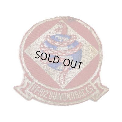 画像1: 50's〜 U.S.NAVY "VF-102 DIAMONDBACKS" SQORDRON PATCH