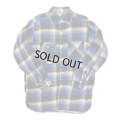 画像1: 50's "KING KOLE"　HEAVY FLANNEL SHIRTS　1WASH