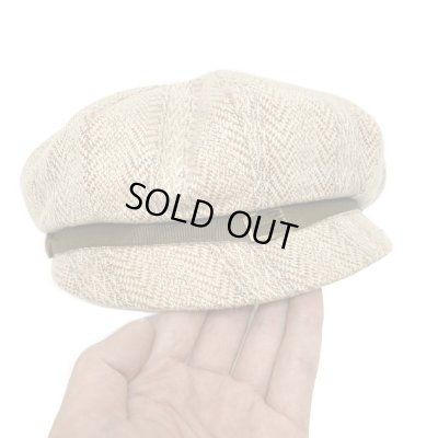 画像10: ~30's DEAD STOCK NEWSBOYS HAT　WITH PIN BUCKLE BELT