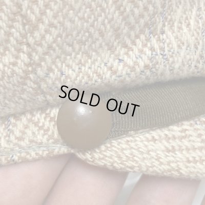 画像12: ~30's DEAD STOCK NEWSBOYS HAT　WITH PIN BUCKLE BELT