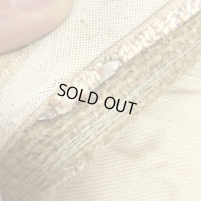 画像19: ~30's DEAD STOCK NEWSBOYS HAT　WITH PIN BUCKLE BELT