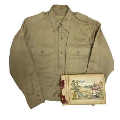 画像2: 40's~ WORLD WAR 2　“OKINAWA"　SOUVENIR JACKET　WITH HANDPAINTING　＆　"PHOTO BOOK"