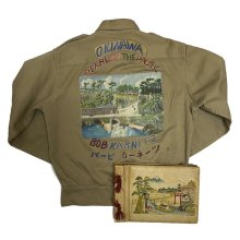 他の写真3: 40's~ WORLD WAR 2　“OKINAWA"　SOUVENIR JACKET　WITH HANDPAINTING　＆　"PHOTO BOOK"