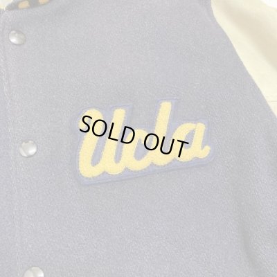 画像5: 〜60’s "U.C.L.A." ARM LEATHER BASEBALL JACKET