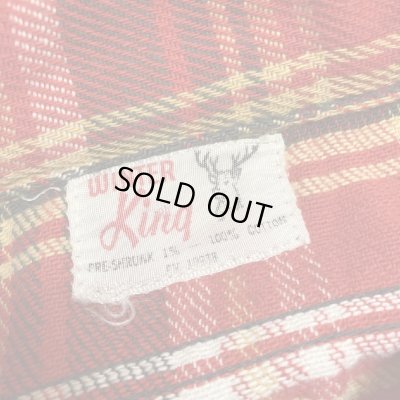画像5: 60's "WINTER KING" HEAVY FLANNEL SHIRTS