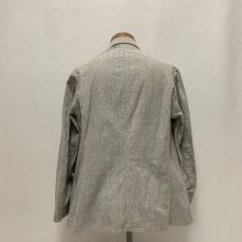 他の写真2: 〜30's GRAY CHAMBRAY WORK JACKET WITH REMOVED BUTTON