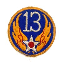 WWII US shoulder sleeve insignia of the 13th Air Force　PATCH