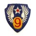 画像1: WWII US shoulder sleeve insignia of the 9th Air Force　PATCH (1)