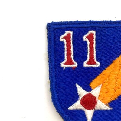 画像3: WWII US shoulder sleeve insignia of the 11th Air Force　PATCH