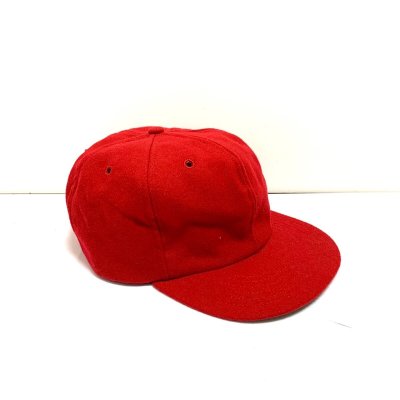 画像2: 50's〜 DEAD STOCK BASEBALL CAP (RED)