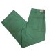 画像1: 50's GREEN COVERT WORK PANTS (2) (1)