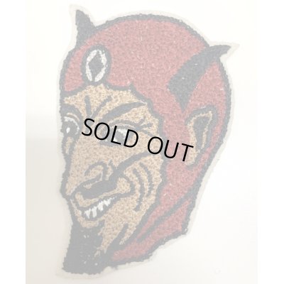 画像1: 50's DEAD STOCK RED DEVIL PATCH