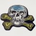 画像2: 50's DEAD STOCK SKULL&CROSSBONES PATCH (2)