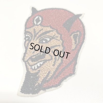 画像3: 50's DEAD STOCK RED DEVIL PATCH