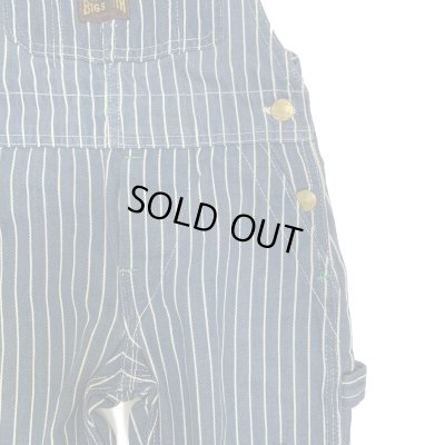 画像13: 50's KID'S BIG SMITH 織り込み STRIPE PATTERN BIB OVERALL