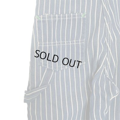 画像19: 50's KID'S BIG SMITH 織り込み STRIPE PATTERN BIB OVERALL