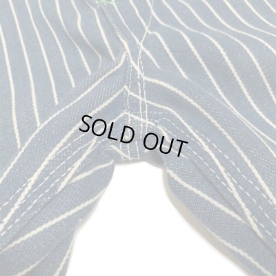 画像20: 50's KID'S BIG SMITH 織り込み STRIPE PATTERN BIB OVERALL