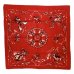 画像1: 1955's IDEAL ADVERTISING BANDANA RED (1)