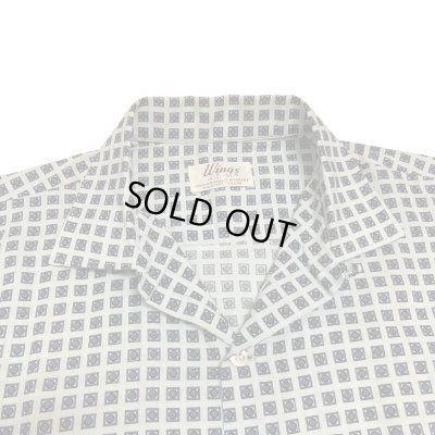 画像5: 60's DEAD STOCK "WINGS" SHORT SLEEVE SHIRTS