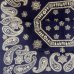 画像7: 60's ELEPHANT BRAND BANDANA NAVY 3ps. SET