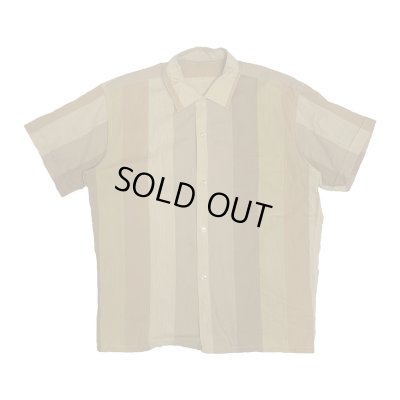 画像1: 60's BOLD STRIPE SHORT SLEEVE SHIRTS