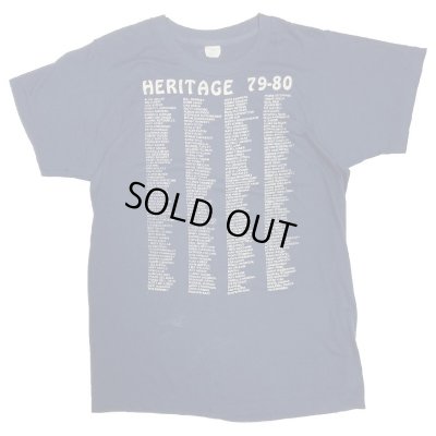 画像1: 1979-1980's ”HERITAGE 79-80 CLASS” PRINTED Tee SHIRTS