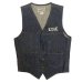 画像2: 70's MOTORCYCLE CLUB DENIM VEST (2)