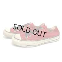 70's CONVERSE ALL STAR Lo. RED