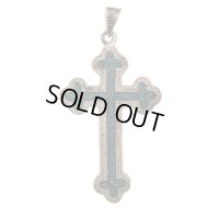 around 70's SILVER CROSS PENDANT