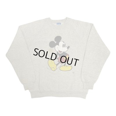 画像1: 80's MICKY MOUSE PRINTED SWEAT SHIRTS