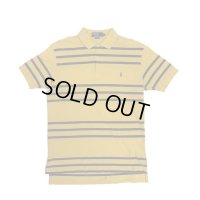 90's RALPH BORDER PATTERN POLO SHIRTS (5)